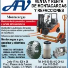 La imagen 1 de la Empresa AV MONTACARGAS Maquinaria para Manejo de Carga en Mérida YUC