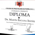 La imagen 1 de la Empresa DR. MARTIN ESCLUSA IBAÑEZ Salud y Medicina en Puebla MEX