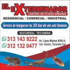 La imagen 2 de la Empresa EL EXTERMINADOR Servicios Profesionales y de Negocios en Villa De Álvarez COL