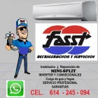 La imagen 1 de la Empresa FASST SERVICIOS REFRIGERACIÓN CALEFACCIÓN Y CLIMAS Servicios Profesionales y de Negocios en Chihuahua MEX
