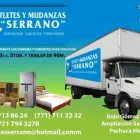 La imagen 3 de la Empresa FLETES Y MUDANZAS SERRANO Transportes y Turismo en Pachuca HID