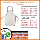 La imagen 19 de la Empresa MANDILES PUBLICITARIOS Uniformes en Ecatepec De Morelos MEX