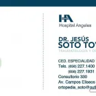 La imagen 1 de la Empresa ORTOPEDISTA Y TRAUMATOLOGO- DR. JESUS SOTO TOVAR Salud y Medicina en Ciudad Juárez CHH