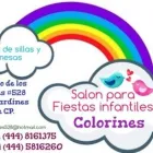 La imagen 8 de la Empresa SALON PARA FIESTAS INFANTILES COLORINES en San Luis Potosí SLP