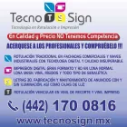 La imagen 1 de la Empresa TECNOSIGN RÓTULOS Servicios Profesionales y de Negocios en Queretaro QUE