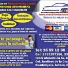 La imagen 4 de la Empresa TRANSMISIONES AUTOMATICAS OVERDRIVE en Guadalajara JAL