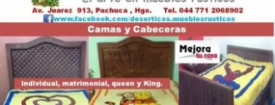 La imagen 7 de la Empresa DESERTICOS MUEBLES Servicios Profesionales y de Negocios en Pachuca De Soto HID