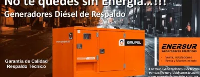 La imagen 1 de la Empresa ENERSUR, GENERADORES ELÉCTRICOS (PLANTAS DE LUZ) Sistemas y Equipos de Riego en Mérida YUC