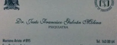 La imagen 4 de la Empresa PSIQUIATRA DR JESÚS FRANCISCO GALVÁN MOLINA en San Luis Potosí SLP