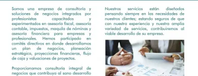 La imagen 1 de la Empresa SAGAHÓN CONTADORES Y ASESORES DE NEGOCIOS Servicios Profesionales y de Negocios en Ciudad De México CMX