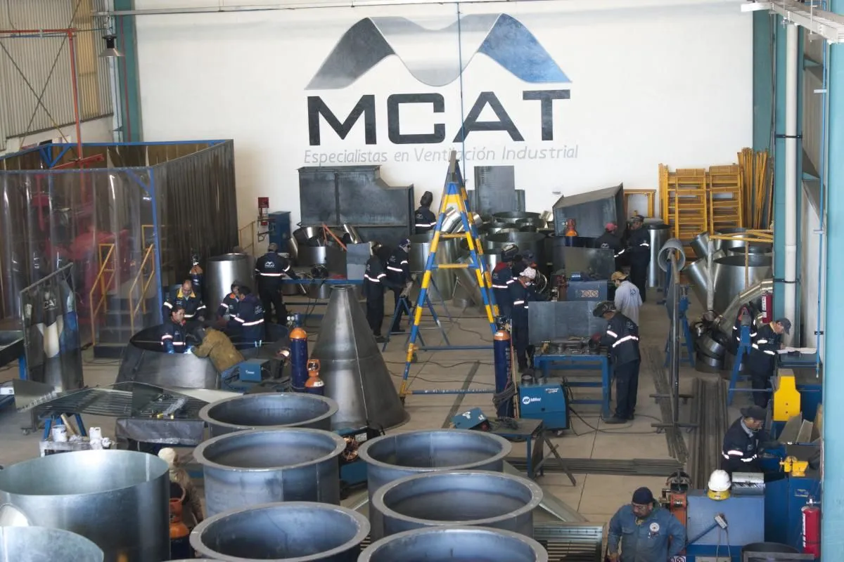 La imagen 1 de la Empresa MCAT ESPECIALISTAS EN VENTILACIÓN INDUSTRIAL