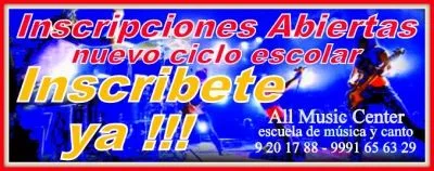 La imagen 5 de la Empresa ESCUELA DE MÚSICA Y CANTO - ALL MUSIC CENTER