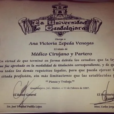 La imagen 3 de la Empresa DRA ANA VICTORIA ZEPEDA VENEGAS